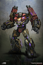 Transformers: War for Cybertron, Billy King : Character concept art for Transformers: War for Cybertron

Role - Senior Concept artist