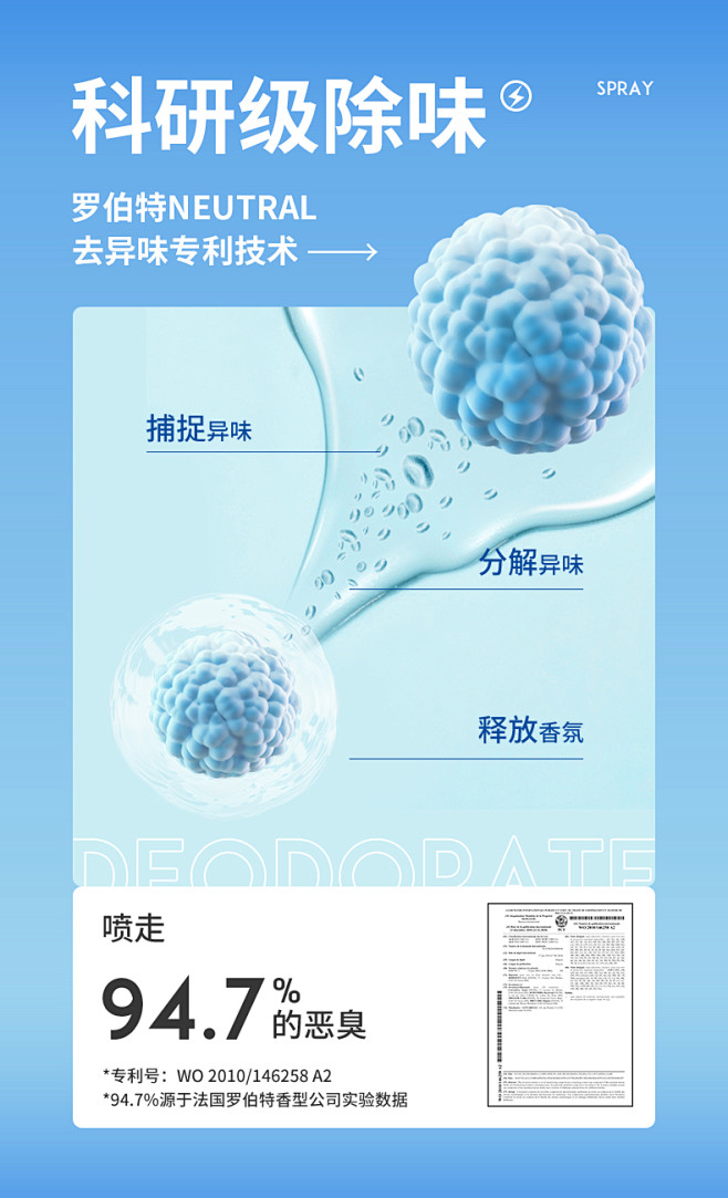 佰魅伊人衣物香氛喷雾淡香水便携空气清新剂...