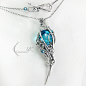 ISHYMAX  - silver , topaz and quartz by LUNARIEEN#饰品##宝石#