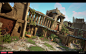 Absolver - The Sloped Ruins, Marwan Ghandri : This is the zone I was in charge of on the game Absolver. I made all the specific assets of this area and level art.
You can have a look at Roxane Hinh's artstation who worked on other zones of the game (https