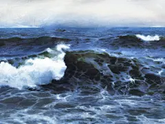 海浪手绘_李响Design_新浪轻博客_Qing
