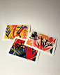 abstract postcards