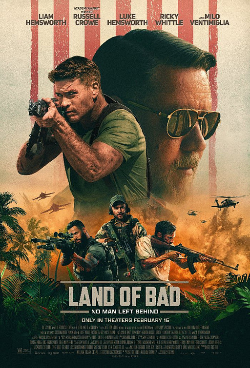 Land of Bad Movie Po...