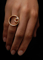 Raphael Steinbach - Yellow Gold Ring set with Citrine.: 