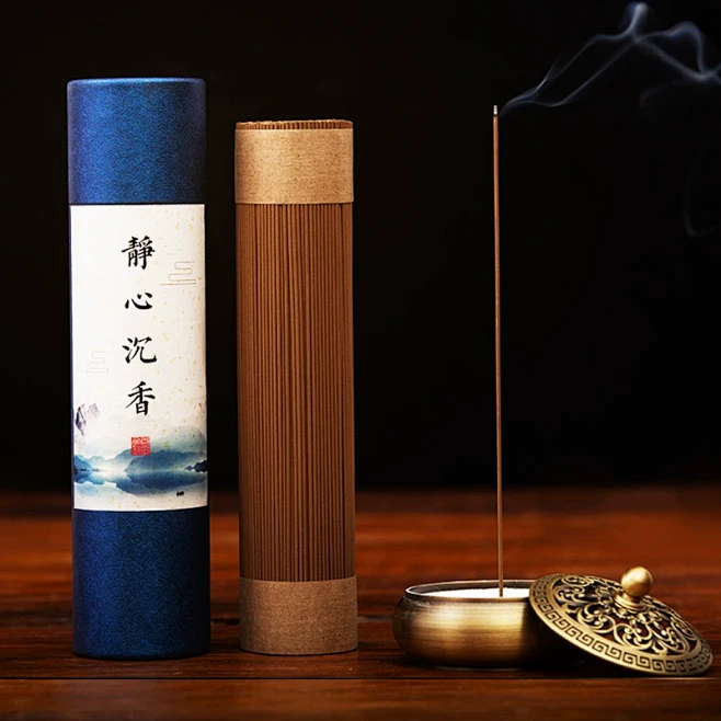 天然沉香线香盘香越南芽庄家用室内净化空气...