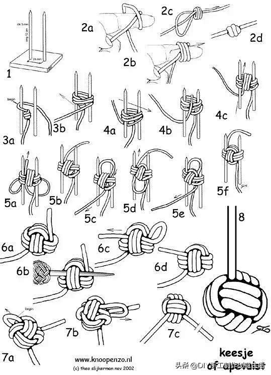 编绳大全，一学就会的编绳挂件
