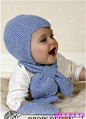 超可爱宝宝帽子围巾的织法教程|棒针编织详细教程区 - 15路驿站-女性论坛,女人网上的家