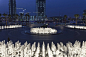 阿联酋迪拜Burj Khalifa Park / SWA_住宅景观_景观案例_园景人