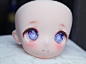 @猫鬼neko 桃桃指定妆
egg01指定妆
眼@鼠阁 可喜欢这对雾蒙蒙的紫眼珠了~
#bjd妆面#bjd妆面超话 ​​​​