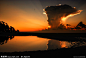 蘑菇云摄影图_北海风光_自然风景_自然景观