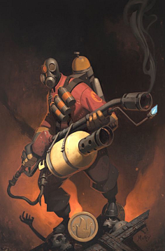 大胃虫采集到【游戏】team fortress 2—军团要塞