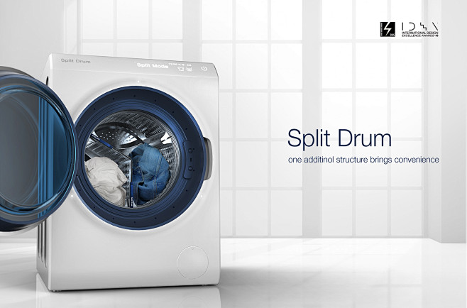 Split Drum分区洗护洗衣机_分区...