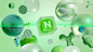 3D Brand Design brand identity c4d cinema4d identity key visual motion visual visualization