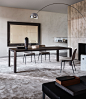 Modern living room rug - Palette - Molteni&C : Modern living room rug suitable for elegant and essential environments. Available in vibrated colors: dove grey, anthracite grey and cream. Learn more