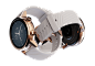 Moto360 : The new Moto 360 is a beautiful, stainless steel timepiece that curates notifications to fit your lifestyle. Get updates, not interruptions. The stainless steel curved case with rotating crown and customizable action button mimic the haptic expe