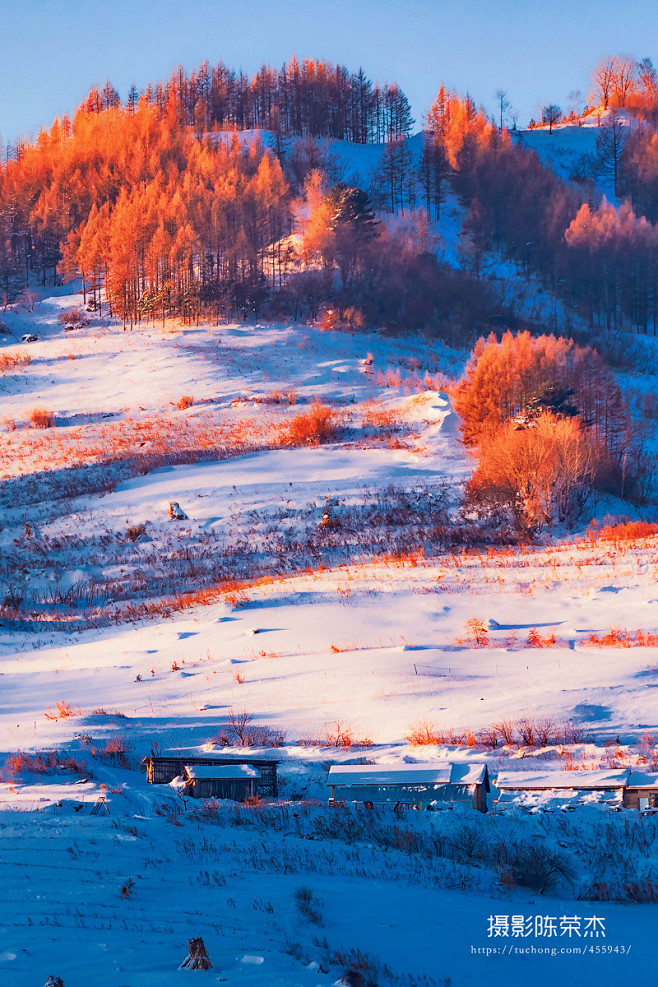 松岭雪村 - YJ影像 - 图虫网 - ...