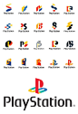 Original concept designs for the PlayStation Logo - AD518.com - 最设计