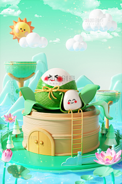 spark858采集到潮国创意chaopx-端午节