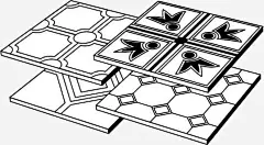 手绘带花地板砖高清素材 设计图片 免费下载 页面网页 平面电商 创意素材 png素材
