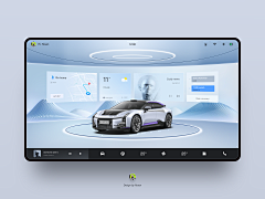 视韬采集到CAR UI