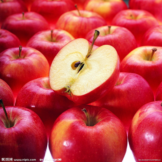 红苹果背景图片