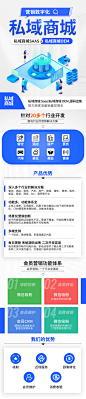 私域商城白色宣传海报长图-素材库-sucai1.cn