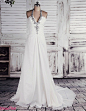 wedding dress, Beach Wedding Dress WHD-8074