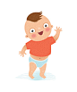 1000 days of miracle [Nestle web game] : This is the first Belarusian educational game for young moms about feeding and breeding the child «1000 days of miracle». For this Nestle project I created a graphic pack including a collection of characters and lo