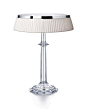 Bon Jour Versailles - Flos : The heir to an earlier “Bon Jour” lamps collaboration between Flos and Starck and to the “Versailles” candle-holder created by Baccarat.