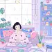 Rain_麻籽-__插画师作品_涂鸦王国gracg.com