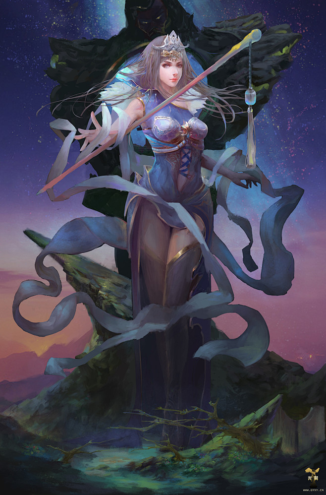 光翼学园卡牌原画