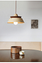 日系侘寂风丹麦设计师餐厅PH吊灯木质厨房日式原木风北欧书房灯具-淘宝网