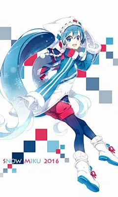 2016雪初音精美手机桌面壁纸