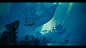 From the depths, Geoffrey Ernault : Been playing Sea of Thieves ( as always) and seeing a skeleton galleon rise from underwater is such a cool sight that I had to paint it !