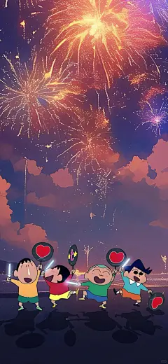 蜡笔小新新年壁纸 (20)