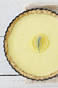 Lemon Tart with Rosemary Crust