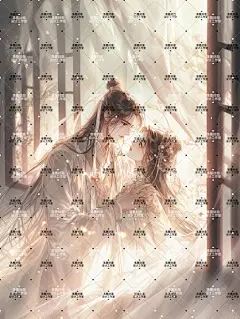 AI版权图古风男女982