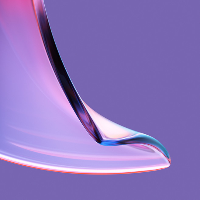 Fractured 3D Glass o...