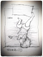 有爱爸爸@速写本子 笔下的木朵百睡图30 - 老泥鳅素描论坛 http://www.laoniqiu.com #素描#