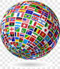 旗子 国旗 各国国旗 球形效果元素PNG图片➤来自 PNG搜索网 pngss.com 免费免扣png素材下载！