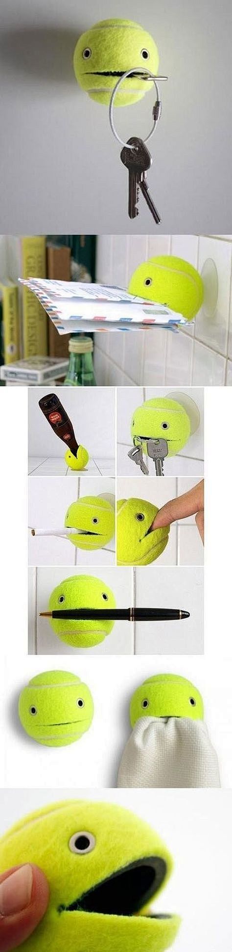 Create a tennis ball...