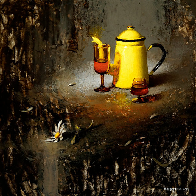 David Cheifetz 油画静物#...