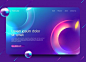 Modern app UI/UX designs for Android and IOS