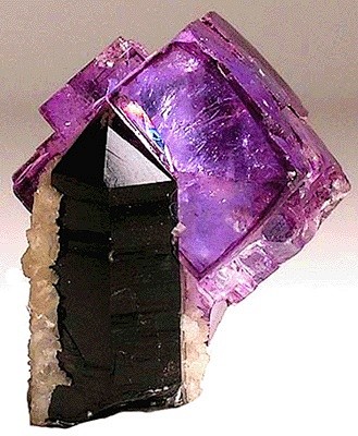 Fluorite with Dolomi...