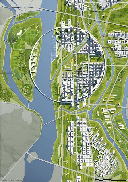 【建筑·景观】·彩色总平面图