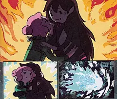 图文梳理《探险时光Adventure Time》【吸血鬼女王玛瑟琳X泡泡糖公主邦妮贝尔】姬情百合线 : 首先，简要科普一下《探险时光Adventure Time》这部漫画and动画。《探险活宝》（Adventure Time）是一部美国电视动画。作品中描述两个好朋友—人类小男孩Finn和拥有魔力的狗Jake在Land of Ooo的冒险旅程。距Adven...