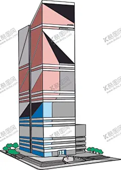 房屋房子屋子大厦建筑高楼房办公 【酷图网】城市剪影,现代都市,手绘城市,手绘建筑,城市插画,建筑插画,矢量城市,矢量建筑,矢量图形,建筑,都市,楼房,楼群,抽象,摩天大楼,大都市