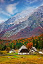 Vršič Pass, Julian Alps, Slovenia