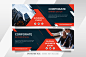 Red Business Banner Design Graphic by distrologo · Creative Fabrica