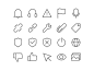 Just simple icons web svg simple pixel perfect icons